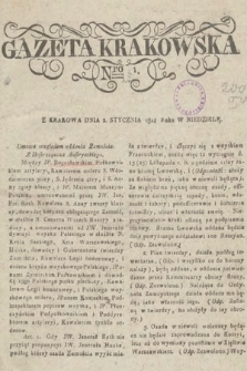 Gazeta Krakowska. 1814, nr 1