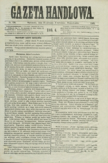 Gazeta Handlowa. R.6, nr 196 (6 września 1869) + dod.