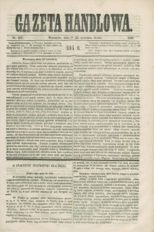 Gazeta Handlowa. R.6, nr 207 (22 września 1869)