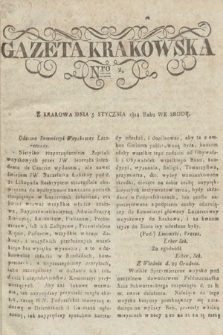 Gazeta Krakowska. 1814, nr 2