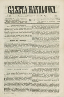 Gazeta Handlowa. R.6, nr 215 (1 października 1869) + dod.