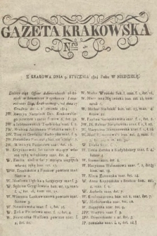 Gazeta Krakowska. 1814, nr 3