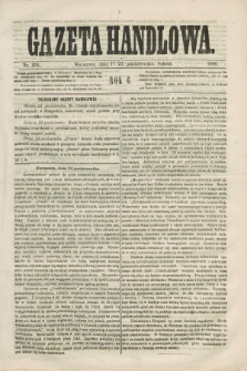 Gazeta Handlowa. R.6, nr 234 (23 października 1869) + dod.