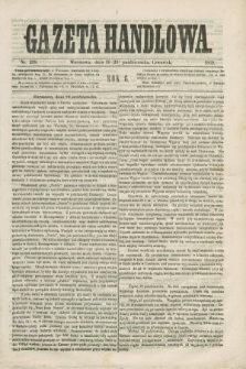 Gazeta Handlowa. R.6, nr 238 (28 października 1869)