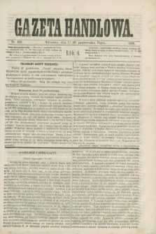 Gazeta Handlowa. R.6, nr 239 (29 października 1869)