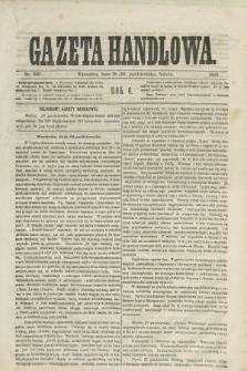 Gazeta Handlowa. R.6, nr 240 (30 października 1869) + dod.