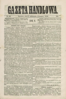 Gazeta Handlowa. R.6, nr 242 (3 listopada 1869)