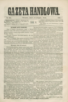 Gazeta Handlowa. R.6, nr 254 (17 listopada 1869)