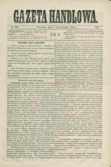 Gazeta Handlowa. R.6, nr 256 (19 listopada 1869)