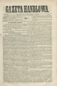 Gazeta Handlowa. R.6, nr 261 (25 listopada 1869)