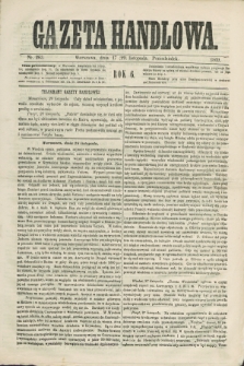 Gazeta Handlowa. R.6, nr 263 (29 listopada 1869) + dod. + wkładka