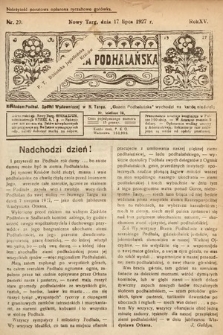 Gazeta Podhalańska. 1927, nr 29