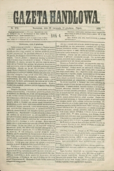 Gazeta Handlowa. R.6, nr 272 (10 grudnia 1869)