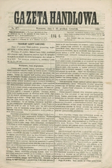 Gazeta Handlowa. R.6, nr 277 (16 grudnia 1869) + wkładka