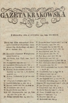 Gazeta Krakowska. 1814, nr 8