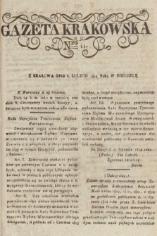 Gazeta Krakowska. 1814, nr 11