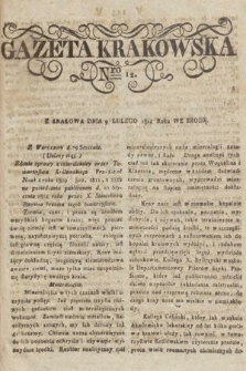 Gazeta Krakowska. 1814, nr 12