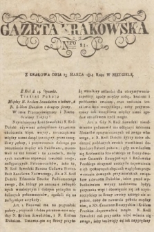 Gazeta Krakowska. 1814, nr 21