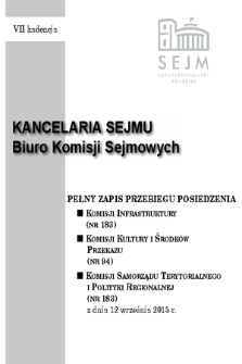 Pełny Zapis Przebiegu Posiedzenia Komisji Kultury i Środków Przekazu (Nr 94) z dnia 12 września 2013 r.