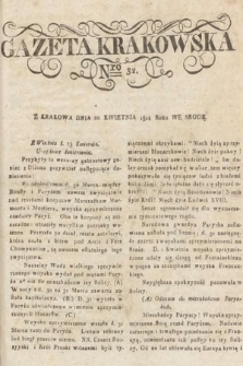 Gazeta Krakowska. 1814, nr 32