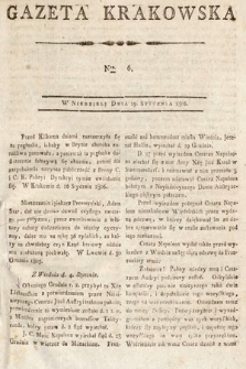 Gazeta Krakowska. 1806, nr 6