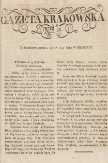 Gazeta Krakowska. 1814, nr 35