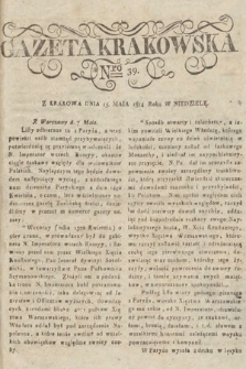 Gazeta Krakowska. 1814, nr 39