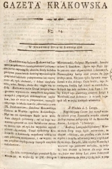 Gazeta Krakowska. 1806, nr 14