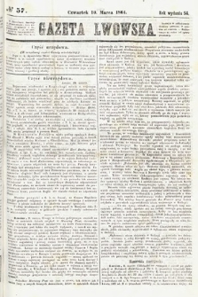 Gazeta Lwowska. 1864, nr 57