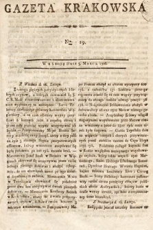 Gazeta Krakowska. 1806, nr 19