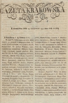 Gazeta Krakowska. 1814, nr 48