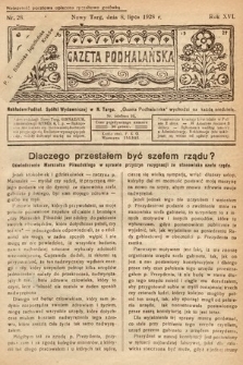 Gazeta Podhalańska. 1928, nr 28