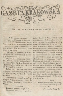Gazeta Krakowska. 1814, nr 61
