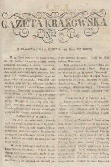 Gazeta Krakowska. 1814, nr 62