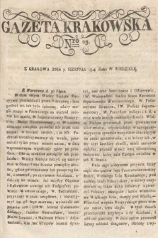 Gazeta Krakowska. 1814, nr 63