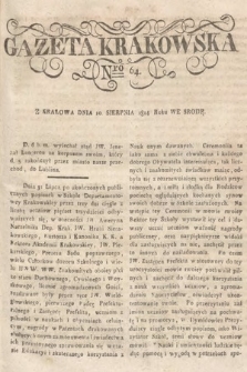 Gazeta Krakowska. 1814, nr 64