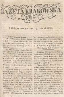 Gazeta Krakowska. 1814, nr 66