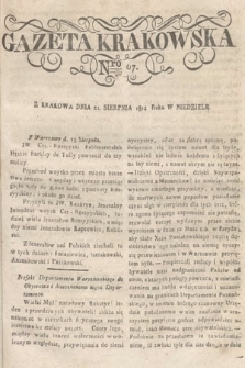 Gazeta Krakowska. 1814, nr 67