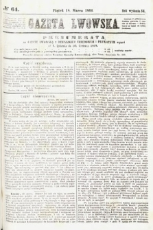 Gazeta Lwowska. 1864, nr 64