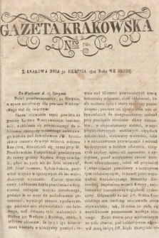 Gazeta Krakowska. 1814, nr 70