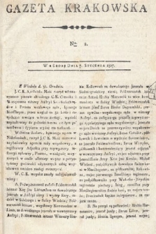 Gazeta Krakowska. 1807 , nr 2