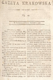 Gazeta Krakowska. 1806, nr 44