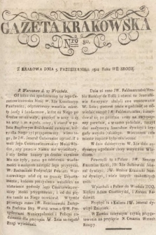 Gazeta Krakowska. 1814, nr 80
