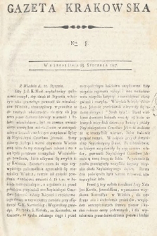 Gazeta Krakowska. 1807 , nr 8