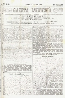 Gazeta Lwowska. 1864, nr 68