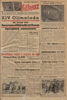 Piłkarz : tygodniowy przegląd sportowy. R. 1, 1948, nr 21