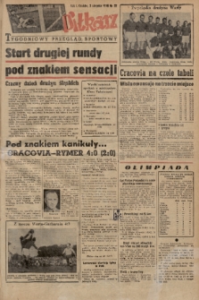 Piłkarz : tygodniowy przegląd sportowy. R. 1, 1948, nr 22