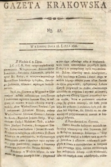 Gazeta Krakowska. 1806, nr 57