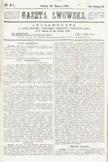 Gazeta Lwowska. 1864, nr 71