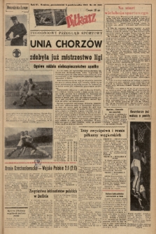 Piłkarz : tygodniowy przegląd sportowy. R. 6, 1953, nr 40